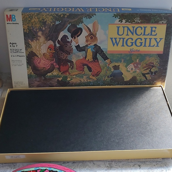 Vintage 1988 The Uncle Wiggily Board Game By Milton Bradley -No instructions - Picture 5 of 10